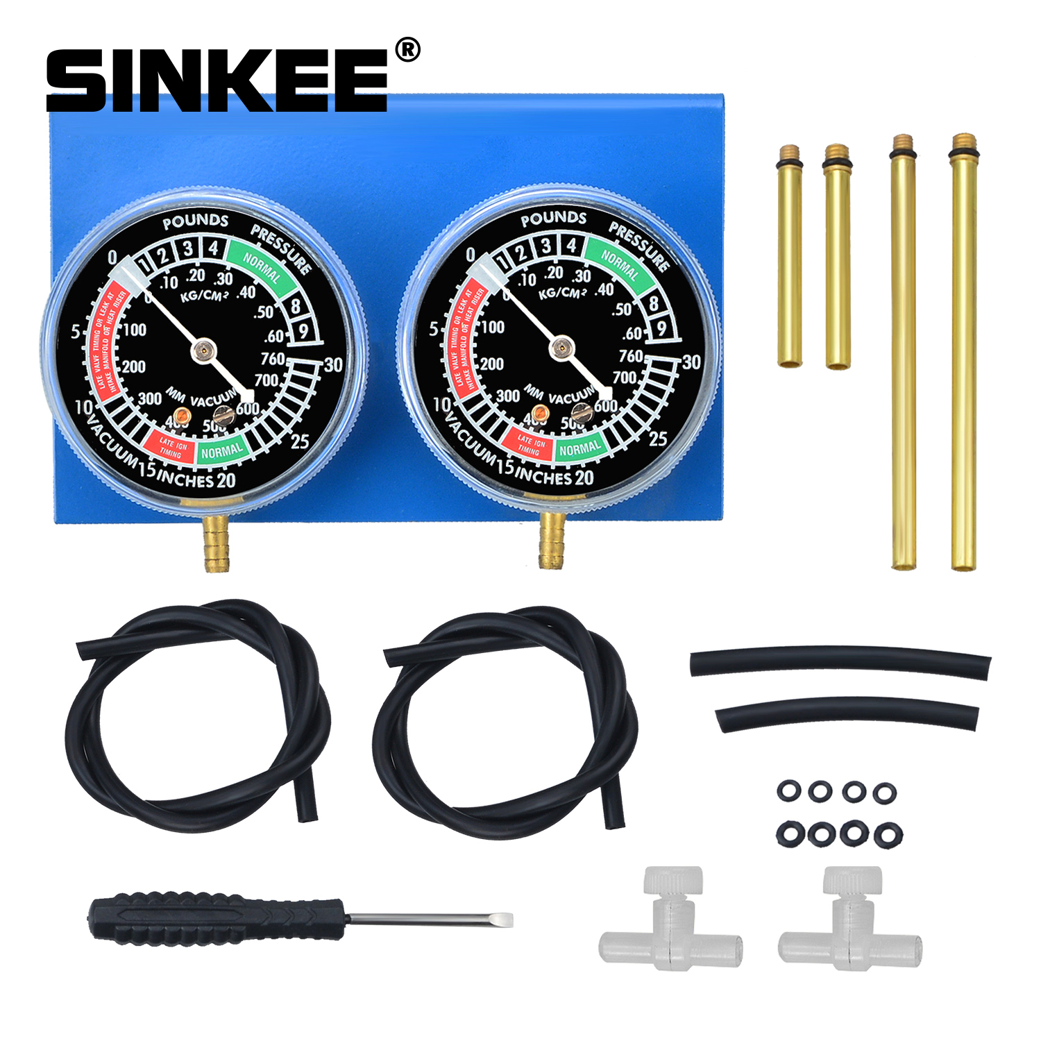 2 Cylinder Motorcycle Carburetor Carb Vacuum Gauge Synchronizer Synch Guage Set Synchronisation Balancing 2 Cylinder Motorcycle Carburetor Carb Vacuum Gauge Synchronizer Synch Guage Set Synchronisation Balancing