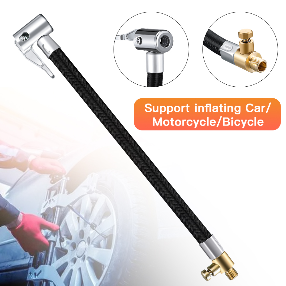 Car Tyre Inflator Hose Air Chuck Deflated Tyre Hand Air Pump Extension Tube Hose Tube Air Pump Adapter Tire Repair Tools Car Tyre Inflator Hose Air Chuck Deflated Tyre Hand Air Pump Extension Tube Hose Tube Air Pump Adapter Tire Repair Tools