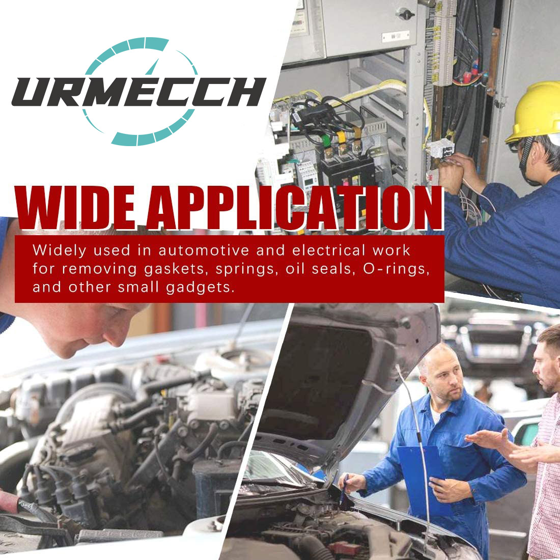 Car Terminal Removal Electrical Wiring Wire Harness Crimp Connector Pin Extractor Kit Repair Hand Tools With 4pcs Pick Hook Set