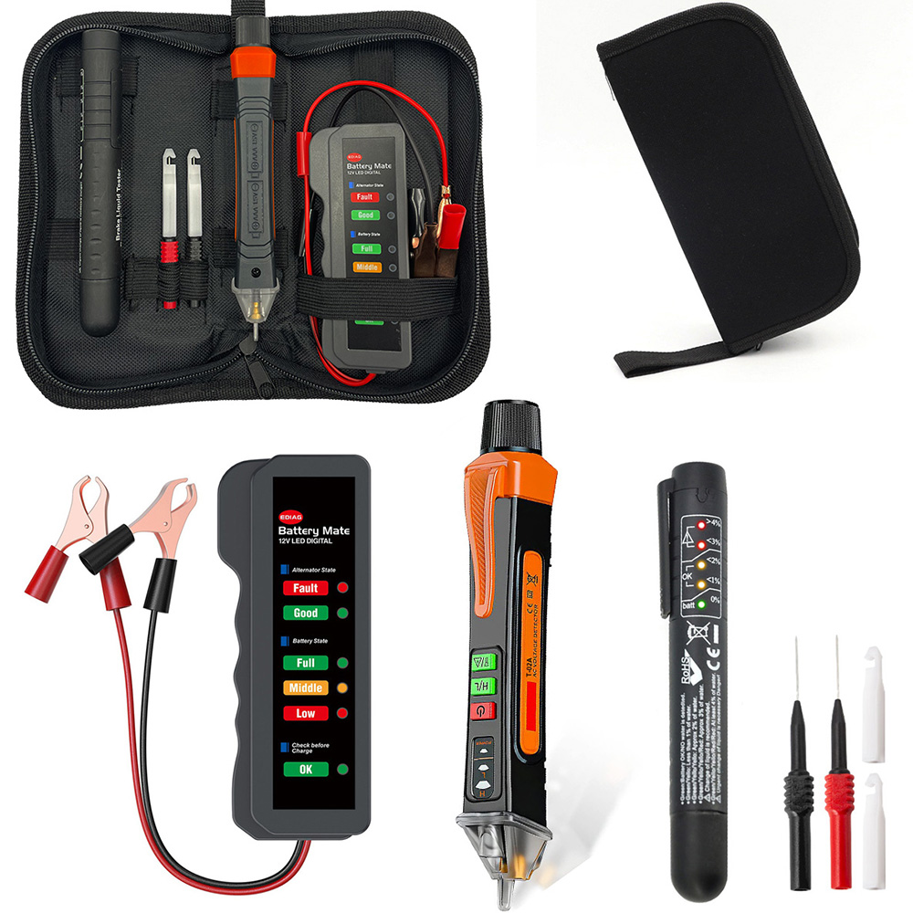 Car Terminal Removal Electrical Wiring Wire Harness Crimp Connector Pin Extractor Kit Repair Hand Tools With 4pcs Pick Hook Set