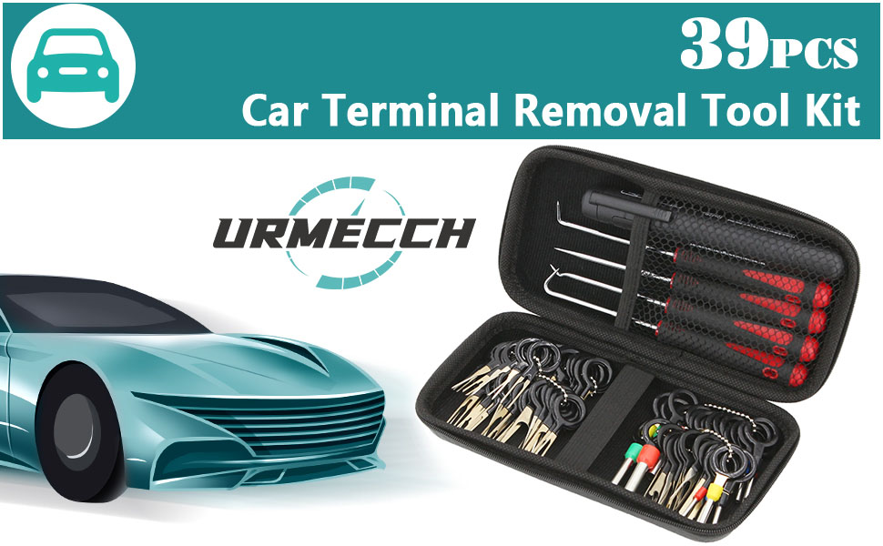 Car Terminal Removal Electrical Wiring Wire Harness Crimp Connector Pin Extractor Kit Repair Hand Tools With 4pcs Pick Hook Set