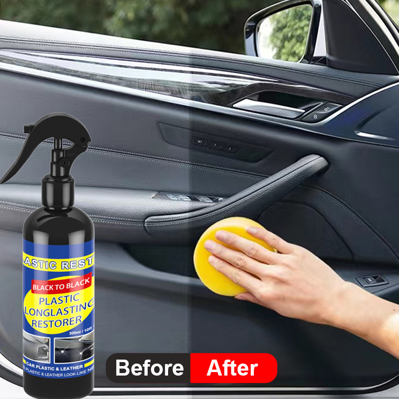 Car Plastic Restorer Back To Black Gloss Car Cleaning Products Plastic Leather Restore Auto Polish And Repair Coating Renovator Car Plastic Restorer Back To Black Gloss Car Cleaning Products Plastic Leather Restore Auto Polish And Repair Coating Renovator