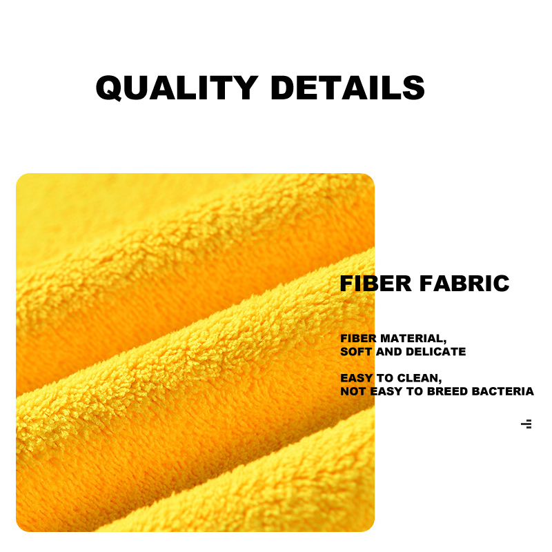 Microfiber Towel Car Interior Dry Cleaning Rag for Car Washing Tools Auto Detailing Kitchen Towels Home Appliance Wash Supplies
