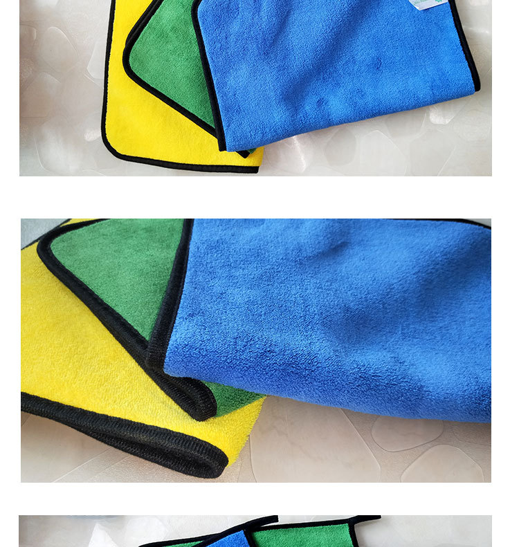 Microfiber Towel Car Interior Dry Cleaning Rag for Car Washing Tools Auto Detailing Kitchen Towels Home Appliance Wash Supplies