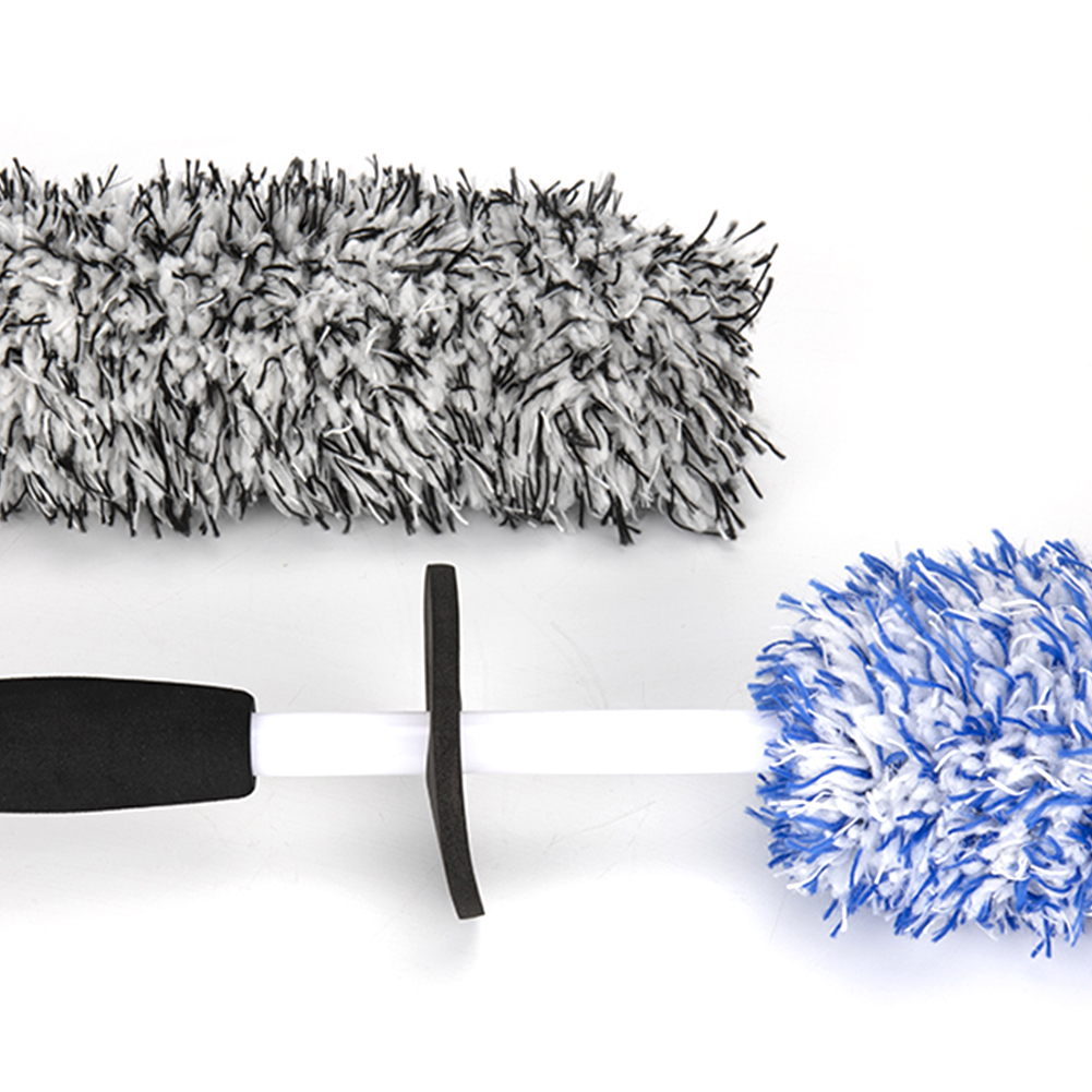 Car Wash Super Brush Microfiber Premium Wheels Brush Non-Slip Handle Easy To Cleaning Rims Spokes Wheel Barrel Car Accessories Car Wash Super Brush Microfiber Premium Wheels Brush Non-Slip Handle Easy To Cleaning Rims Spokes Wheel Barrel Car Accessories