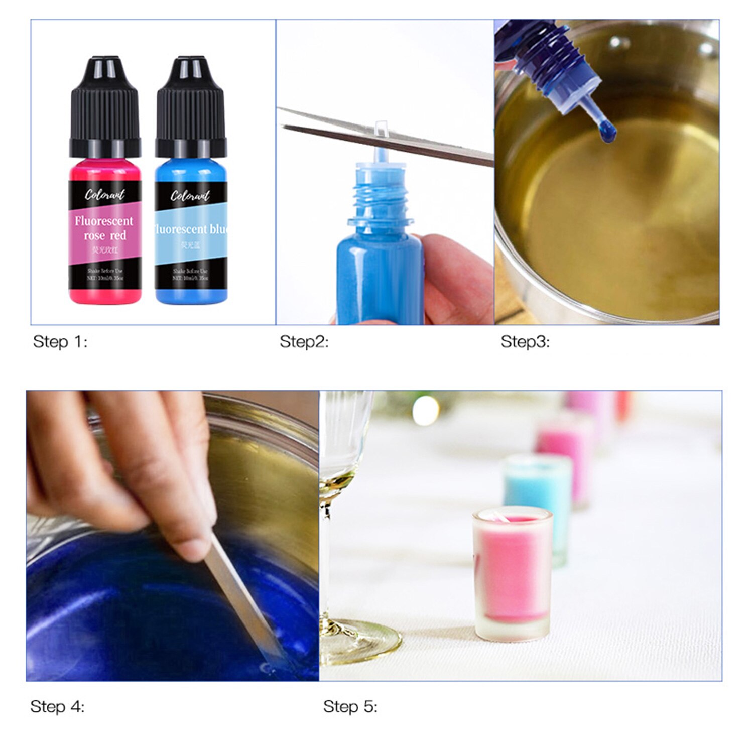 30 Colors Candle Dyes Pigment Aromatherapy Liquid Colorant Pigment DIY Candle Mold Soap Coloring Handmade Crafts Resin Pigment 30 Colors Candle Dyes Pigment Aromatherapy Liquid Colorant Pigment DIY Candle Mold Soap Coloring Handmade Crafts Resin Pigment