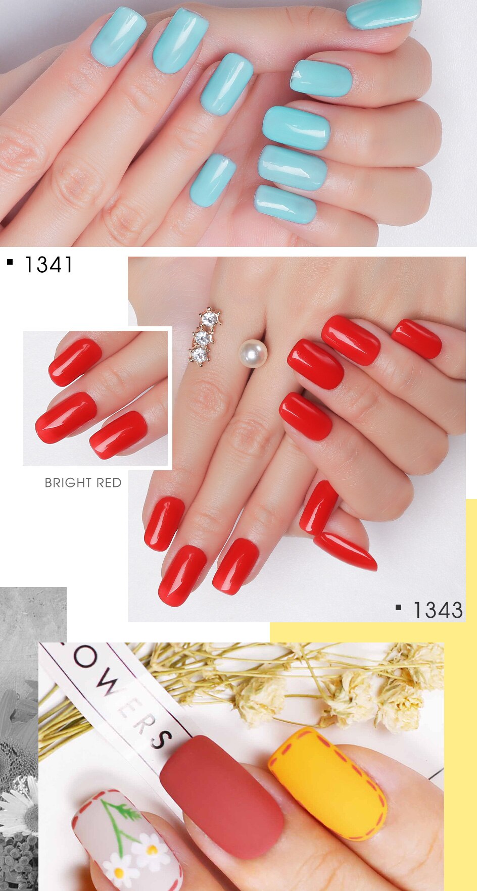 NAILCO 15ml 20pcs Gel Nail Polish Set Spring Summer Color UV Gel Nail Art All For Manicure  Gel Paint For DIY Professionals