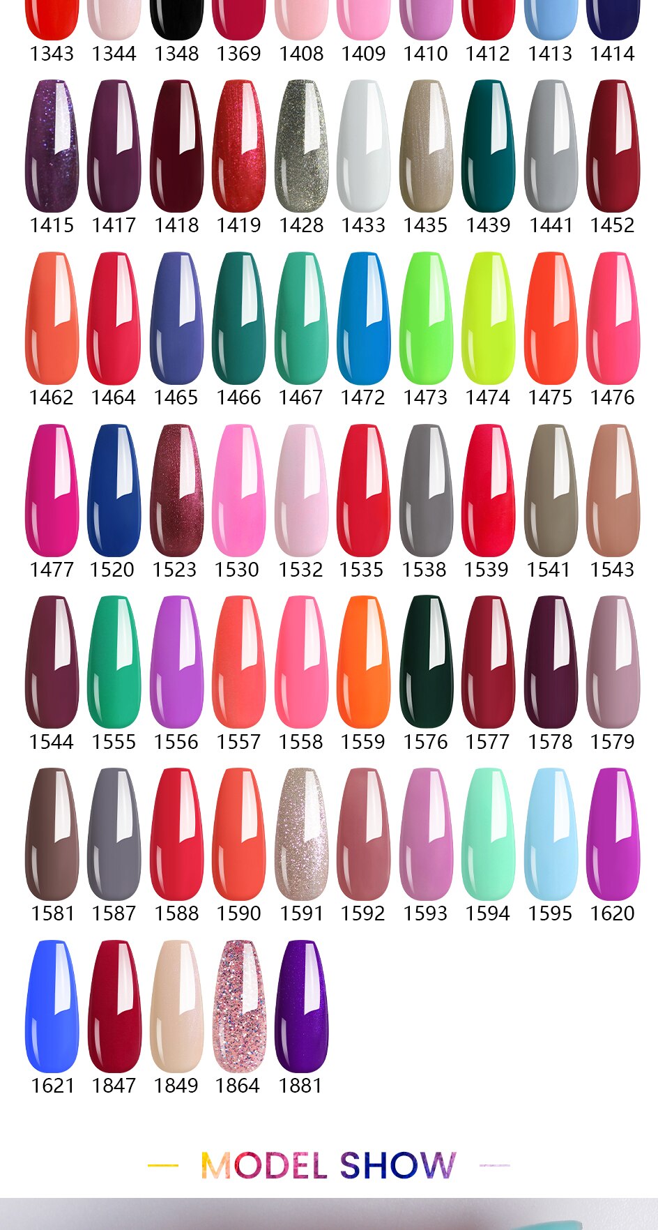 NAILCO 15ml 20pcs Gel Nail Polish Set Spring Summer Color UV Gel Nail Art All For Manicure  Gel Paint For DIY Professionals