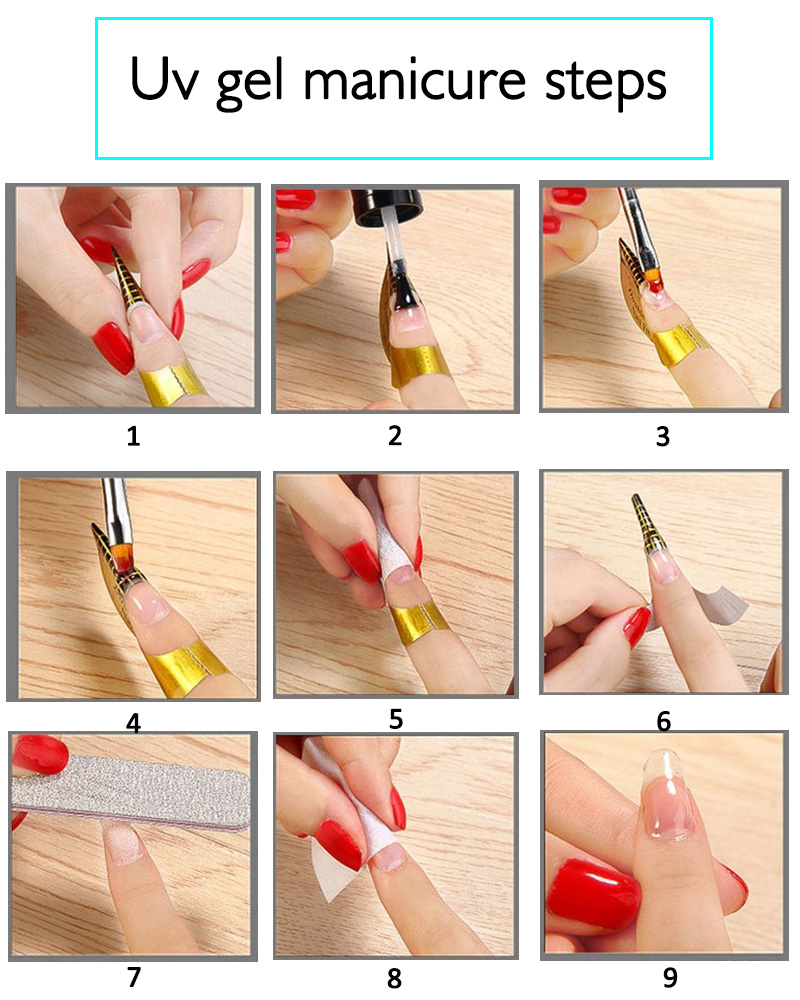 Manicure Set Acrylic Nail Kit With LED Nail Lamp Semi Permanent Varnish Acrylic Extension Gel Kit Electric Nail Drill Nail Tool