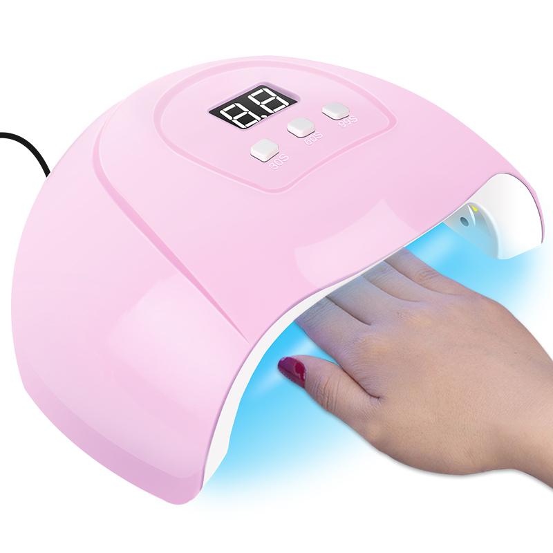 Manicure Set Acrylic Nail Kit With LED Nail Lamp Semi Permanent Varnish Acrylic Extension Gel Kit Electric Nail Drill Nail Tool