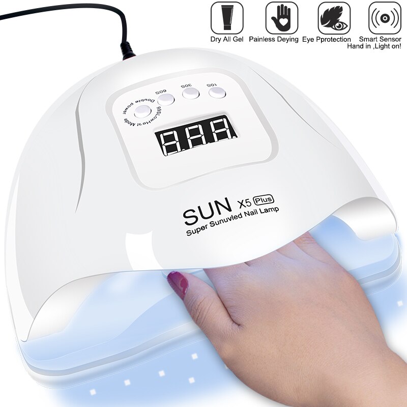 Manicure Set Acrylic Nail Kit With LED Nail Lamp Semi Permanent Varnish Acrylic Extension Gel Kit Electric Nail Drill Nail Tool