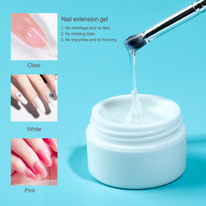 Manicure Set Acrylic Nail Kit With LED Nail Lamp Semi Permanent Varnish Acrylic Extension Gel Kit Electric Nail Drill Nail Tool