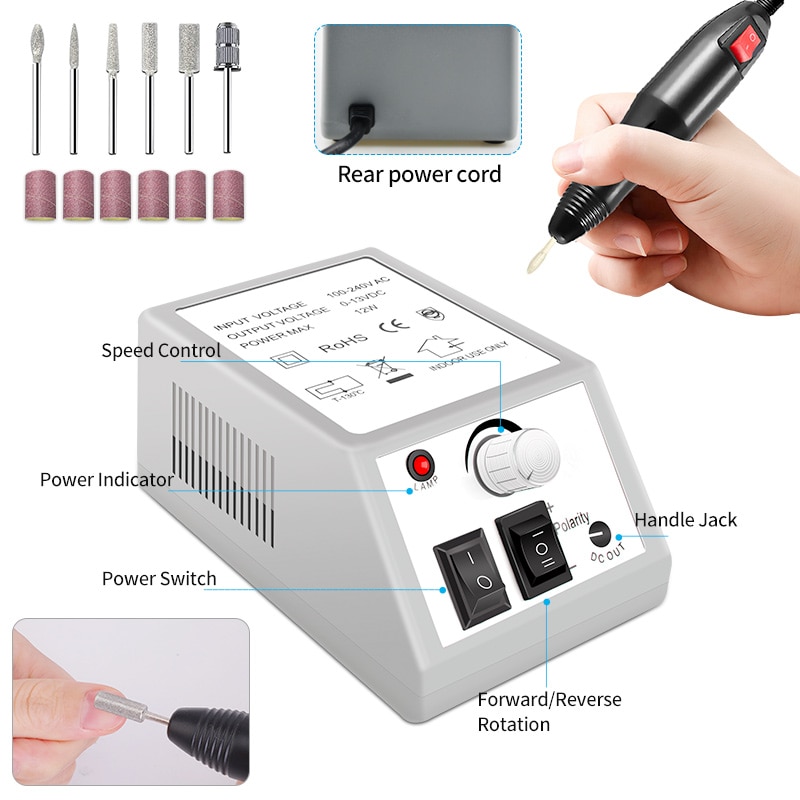 Manicure Set Acrylic Nail Kit With LED Nail Lamp Semi Permanent Varnish Acrylic Extension Gel Kit Electric Nail Drill Nail Tool Manicure Set Acrylic Nail Kit With LED Nail Lamp Semi Permanent Varnish Acrylic Extension Gel Kit Electric Nail Drill Nail Tool