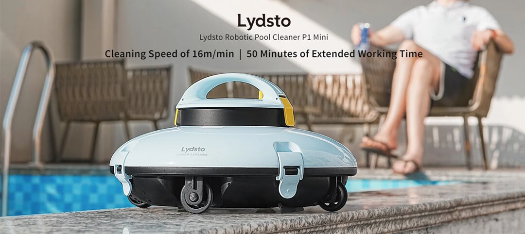 Lydsto Cordless Robotic Pool Cleaner Automatic Swimming Pool Vacuum Cleaner wireless robot vacuum cleaner for pool Auto-parking