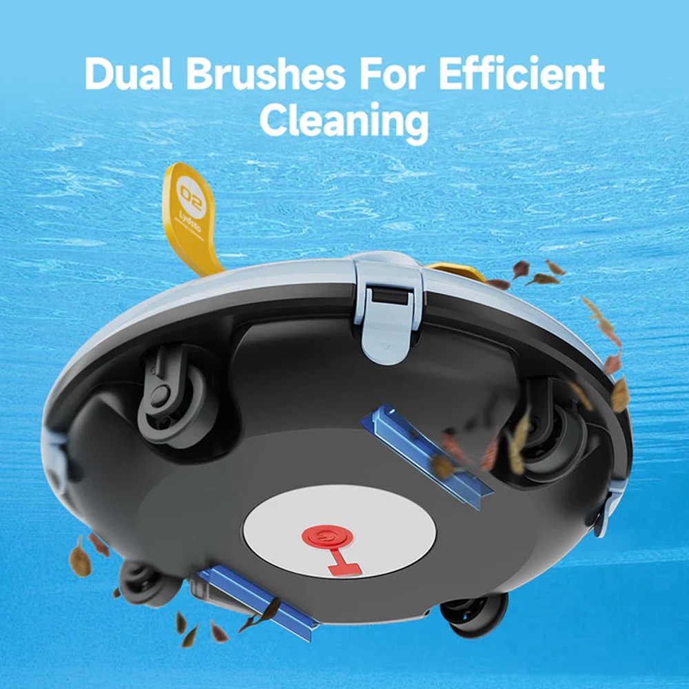 Lydsto Cordless Robotic Pool Cleaner Automatic Swimming Pool Vacuum Cleaner wireless robot vacuum cleaner for pool Auto-parking Lydsto Cordless Robotic Pool Cleaner Automatic Swimming Pool Vacuum Cleaner wireless robot vacuum cleaner for pool Auto-parking