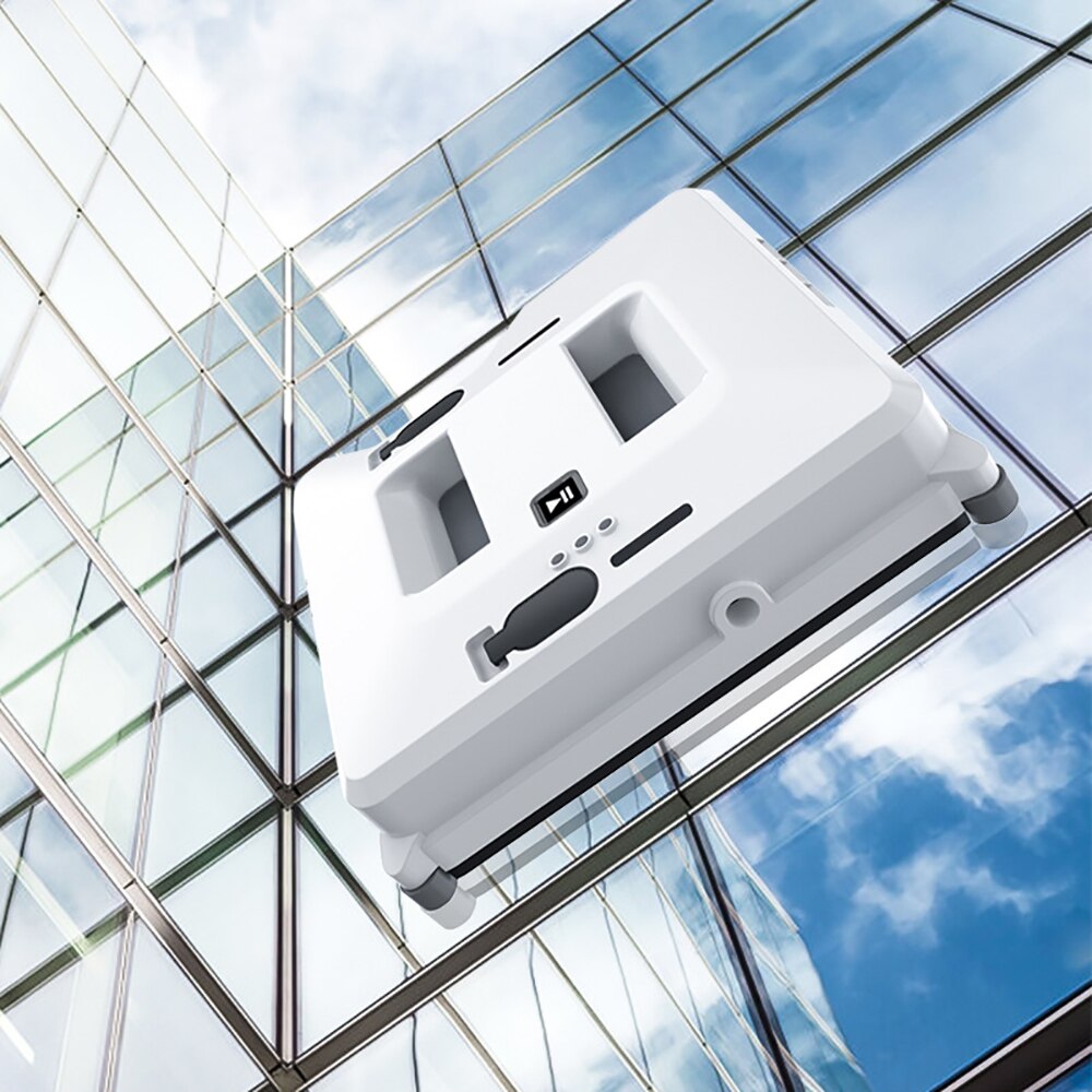 Robot Window Cleaner With Sprayer Home Appliance Smart Remote Controls Square High Suction For Window Wall Washing Water Spray Robot Window Cleaner With Sprayer Home Appliance Smart Remote Controls Square High Suction For Window Wall Washing Water Spray