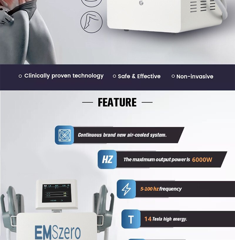 2023 EMSzero Body Sculpt Muscle Stimulate Machine DLS-EMSLIM Neo Fat Removal Profesional Salon Slimming Butt Build Weight Lose