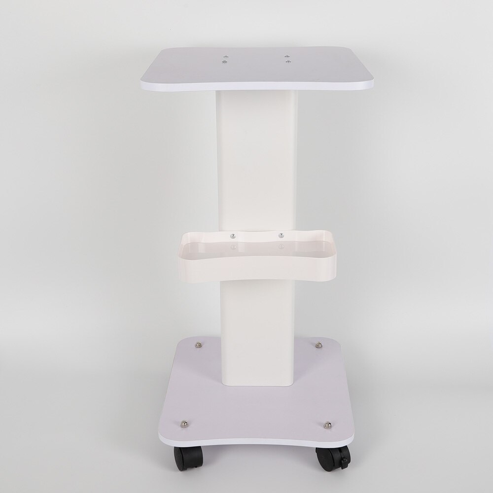 Rolling Beauty Salon Trolley Storage Cart SPA Machine Organizer Stand Device 360°Rotatable Beauty Salon Cart SPA Equipment