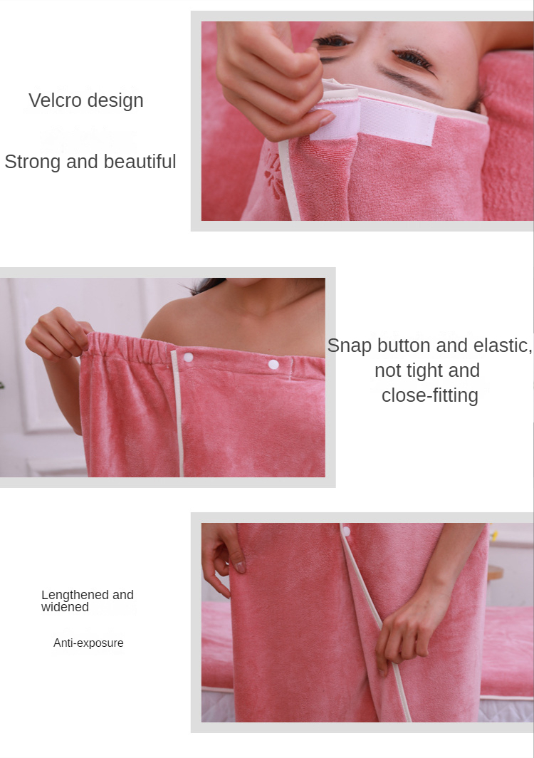 SPA Beauty Salon Towel Pack Bandana Bath Towel Bath Skirt Belt Hole Making Bed Towel Towel Set Bathroom Accessories Sets SPA Beauty Salon Towel Pack Bandana Bath Towel Bath Skirt Belt Hole Making Bed Towel Towel Set Bathroom Accessories Sets