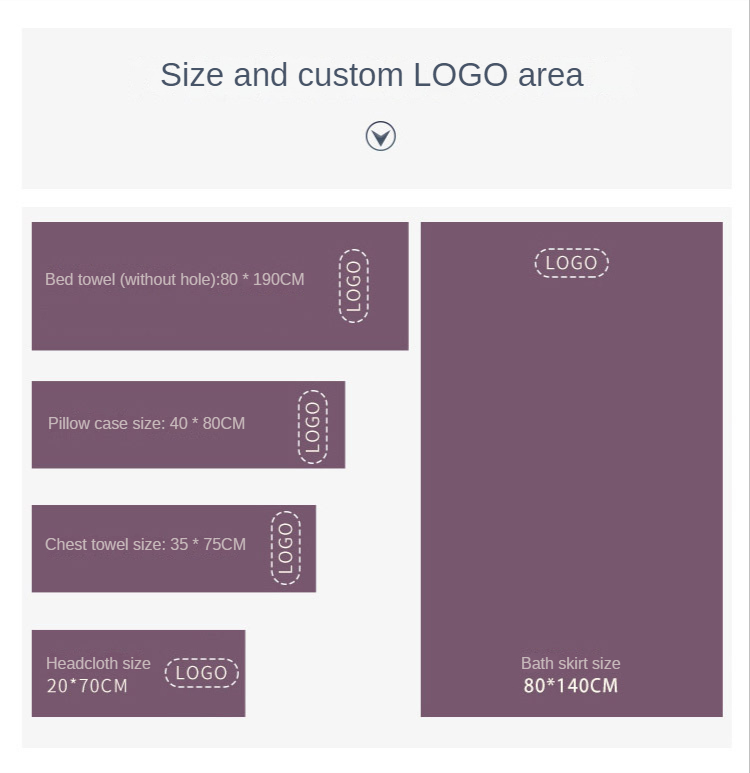 SPA Beauty Salon Towel Pack Bandana Bath Towel Bath Skirt Belt Hole Making Bed Towel Towel Set Bathroom Accessories Sets SPA Beauty Salon Towel Pack Bandana Bath Towel Bath Skirt Belt Hole Making Bed Towel Towel Set Bathroom Accessories Sets