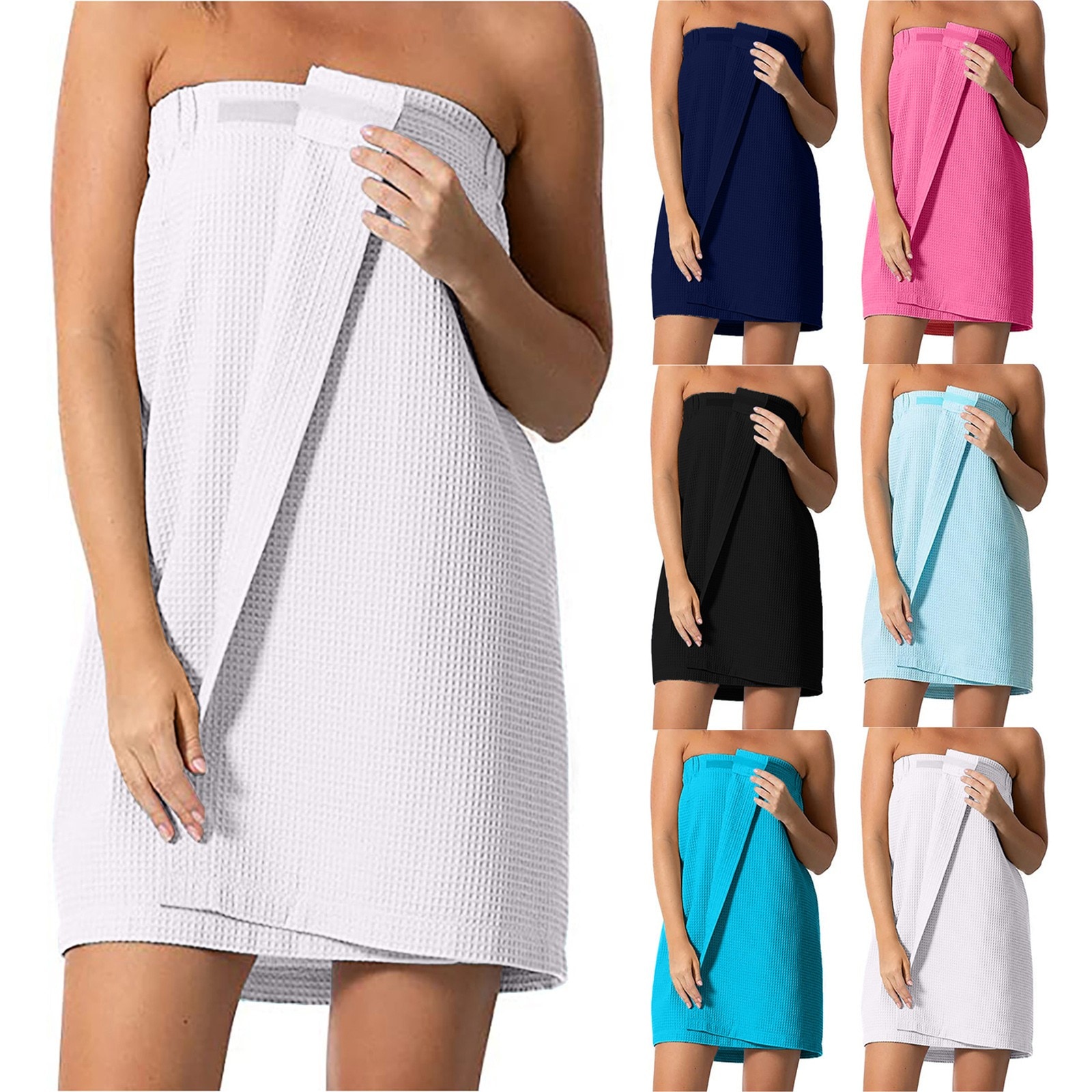 Ladies Bath Towel Women’s Waffle-SPA Body Wrap With Adjustable Closure Home Textile Towel Women Robes Bath Wearable Towel Ladies Bath Towel Women’s Waffle-SPA Body Wrap With Adjustable Closure Home Textile Towel Women Robes Bath Wearable Towel