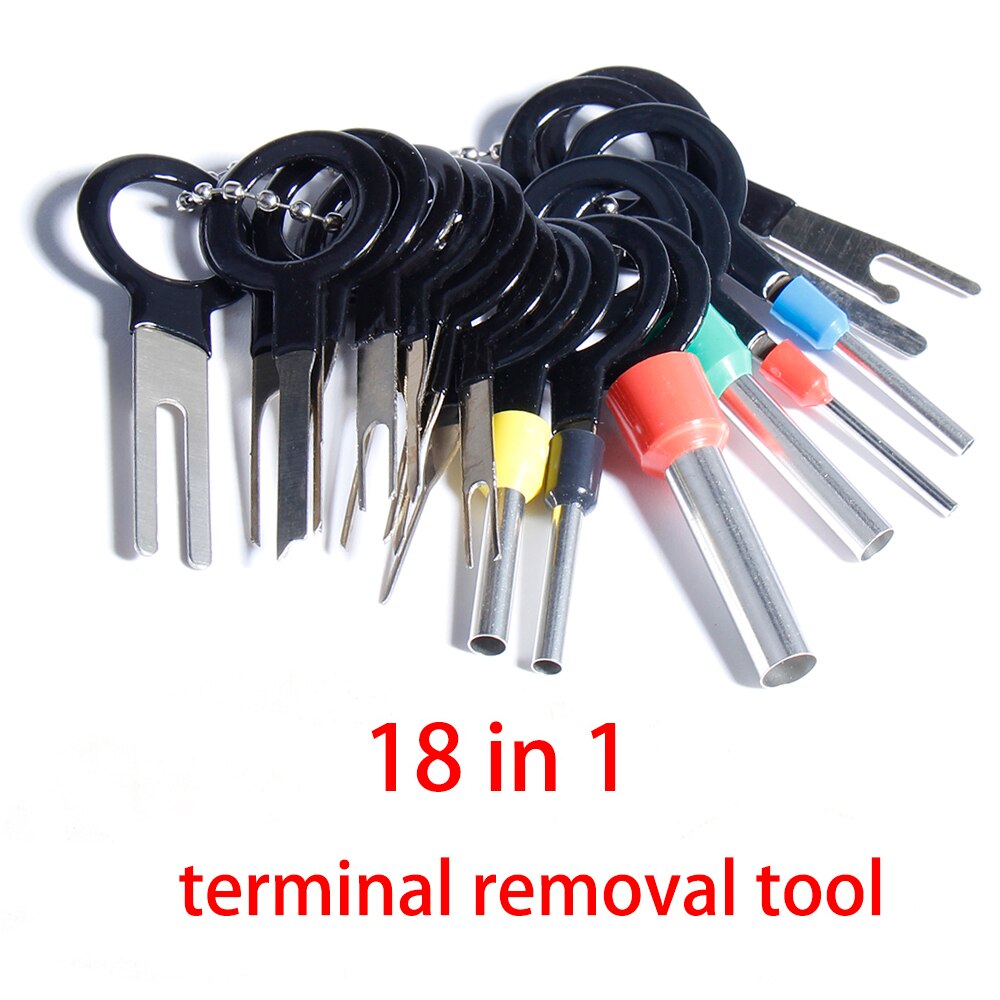 Car Electrical Wire Terminal 1/1.5/1.8/2.2/2.8/3.5mm Auto Electric Connector Plug Removal Male Female Crimp Automotive Plug Pins