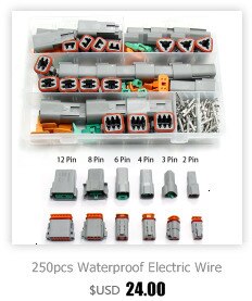 Car Electrical Wire Terminal 1/1.5/1.8/2.2/2.8/3.5mm Auto Electric Connector Plug Removal Male Female Crimp Automotive Plug Pins