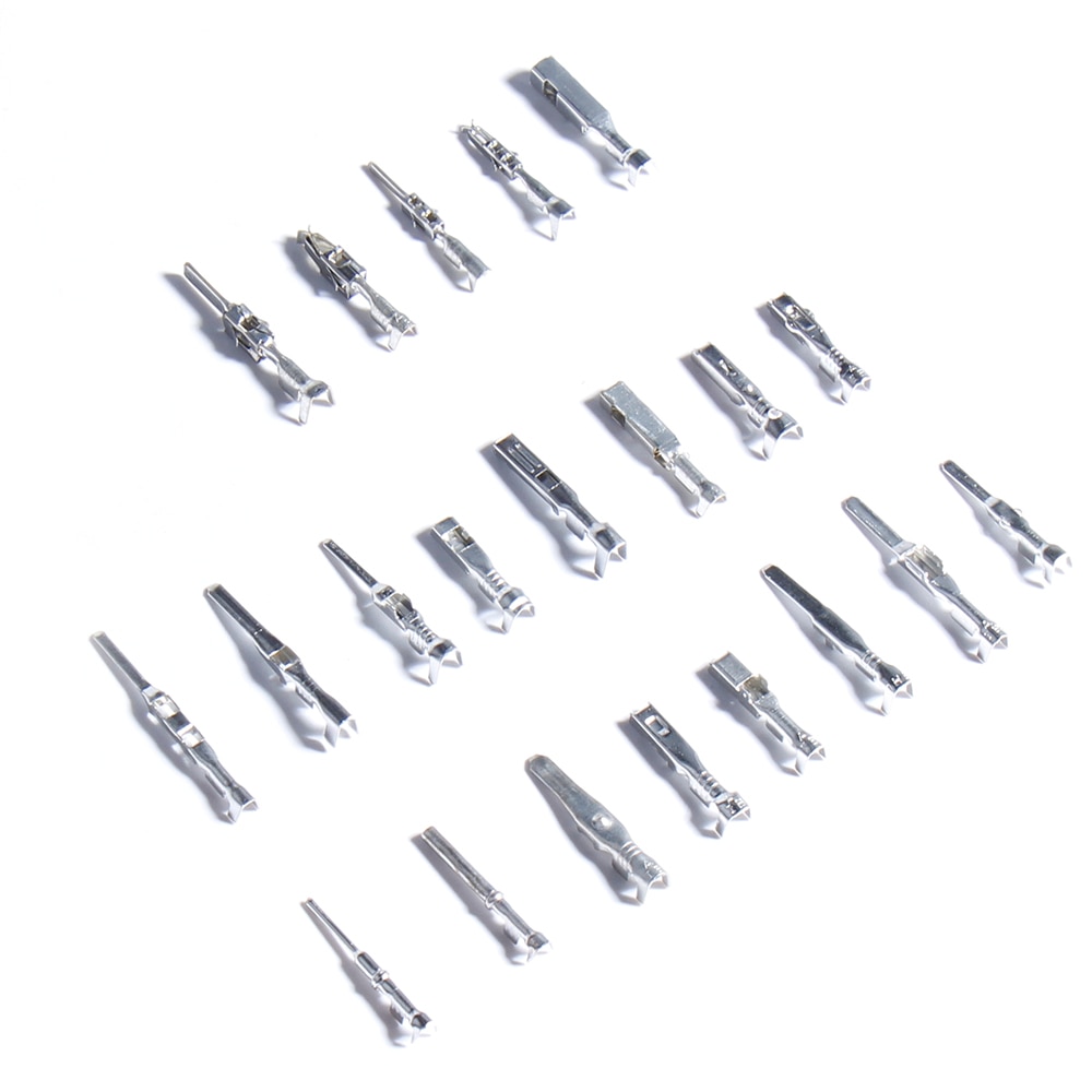 Car Electrical Wire Terminal 1/1.5/1.8/2.2/2.8/3.5mm Auto Electric Connector Plug Removal Male Female Crimp Automotive Plug Pins Car Electrical Wire Terminal 1/1.5/1.8/2.2/2.8/3.5mm Auto Electric Connector Plug Removal Male Female Crimp Automotive Plug Pins