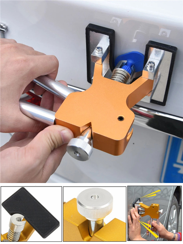 Auto Dent Repair Tools Dent Repair Kit Automotive Paintless Car Body Dent Puller Removal Kits with Glue Puller Tabs for Vehicle