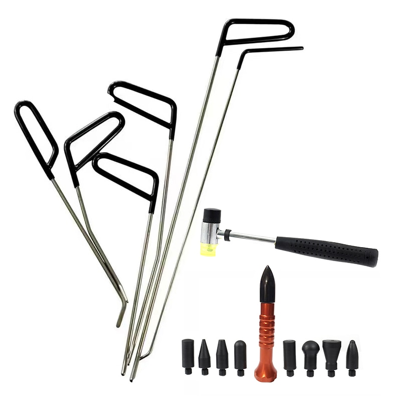 Car Dent Repair Hail Remover Hooks Rods Car Paintless Dent Removal Door Dent Dings Removal Painless Tools for Automotive Car Dent Repair Hail Remover Hooks Rods Car Paintless Dent Removal Door Dent Dings Removal Painless Tools for Automotive