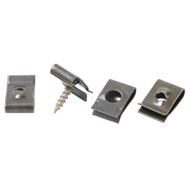 Car Motorcycles Metal Screw Fastener Clips U-Type Clip with Screw Anti-rust Protection Clip Screw Buckle Iron Sheet Car Motorcycles Metal Screw Fastener Clips U-Type Clip with Screw Anti-rust Protection Clip Screw Buckle Iron Sheet