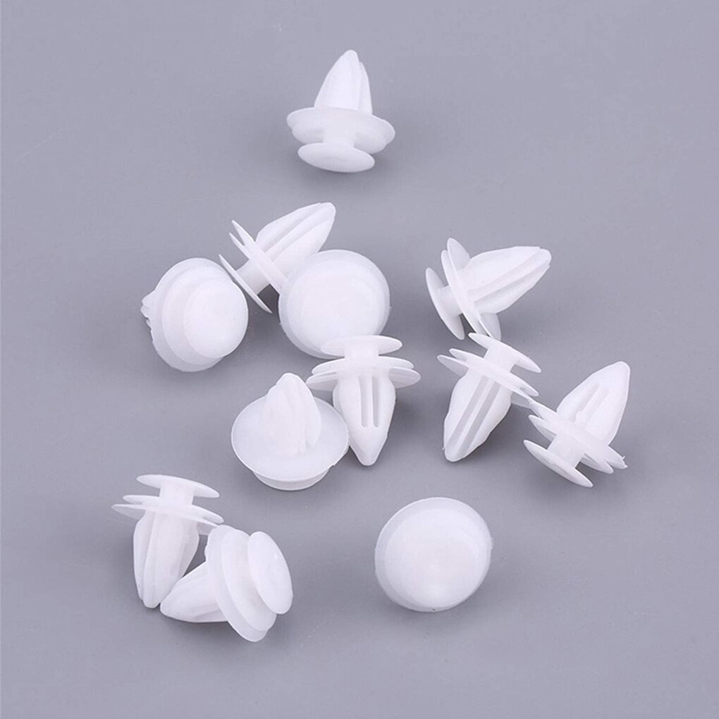 100pcs Auto Fastener Clip Car Fender Push Retainer Pin Rivet Bumper for Door Trim Panel Retainer, Box Package