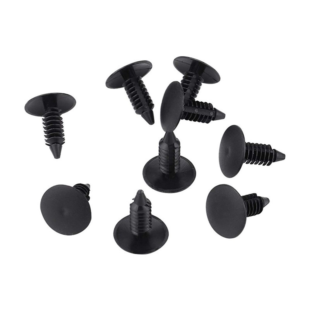 100pcs Auto Fastener Clip Car Fender Push Retainer Pin Rivet Bumper for Door Trim Panel Retainer, Box Package 100pcs Auto Fastener Clip Car Fender Push Retainer Pin Rivet Bumper for Door Trim Panel Retainer, Box Package