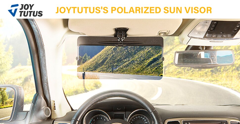 Car Sun Visor Anti-Dazzle Anti-UV Rotatable Adjustable Blocker Polarized Sunshade Plate Clear Vision SUVs Trucks Car Accessories