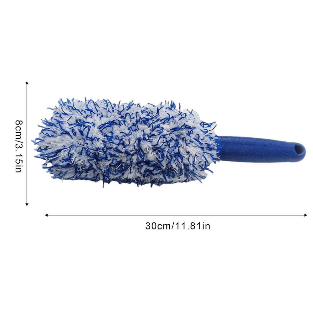 Car Wash Super Brush Plush Premium Wheels Brush Non-Slip Handle Easy To Cleaning Rims Spokes Wheel Barrel Car Accessories Car Wash Super Brush Plush Premium Wheels Brush Non-Slip Handle Easy To Cleaning Rims Spokes Wheel Barrel Car Accessories
