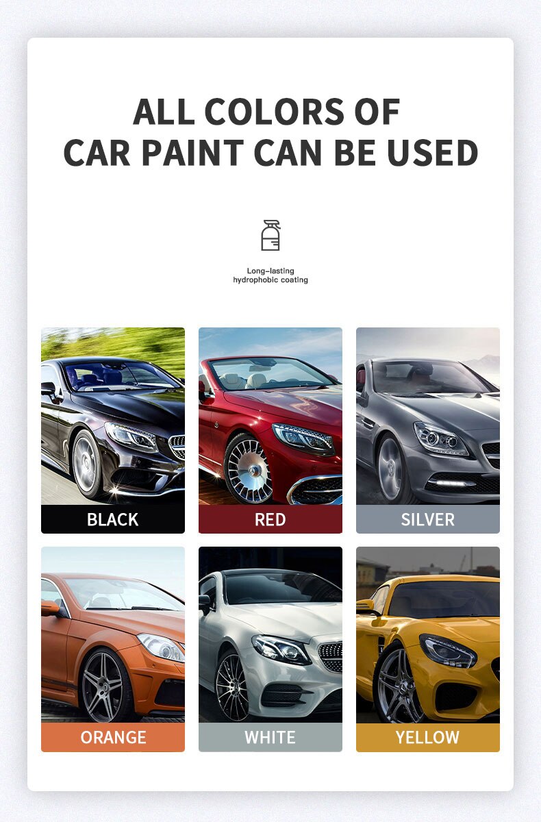 300ML Car Ceramic Coating Wax Liquid Glass Auto Body Polish Paint Hydrophobic Shine Long Lasting Protection Car Product Hgkj S12