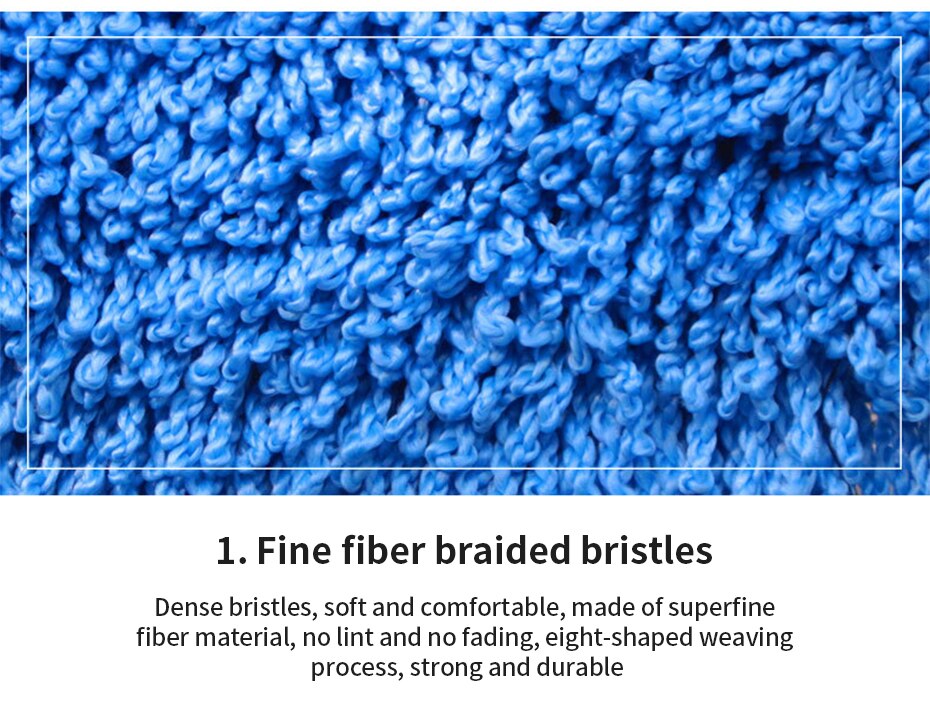 SEAMETAL Superfine Fiber Car Duster Suit Retractable Microfiber Car Dust Mop Home Cleaning Dust Removal Brushes Towels Kits