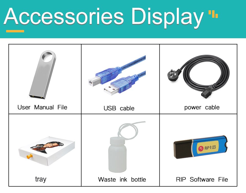 A4 DTF Printer for Epson L805 DTF Printer Bundle PET Film Direct Transfer Film A4 DTF Printing Machine for T shirt All Fabric