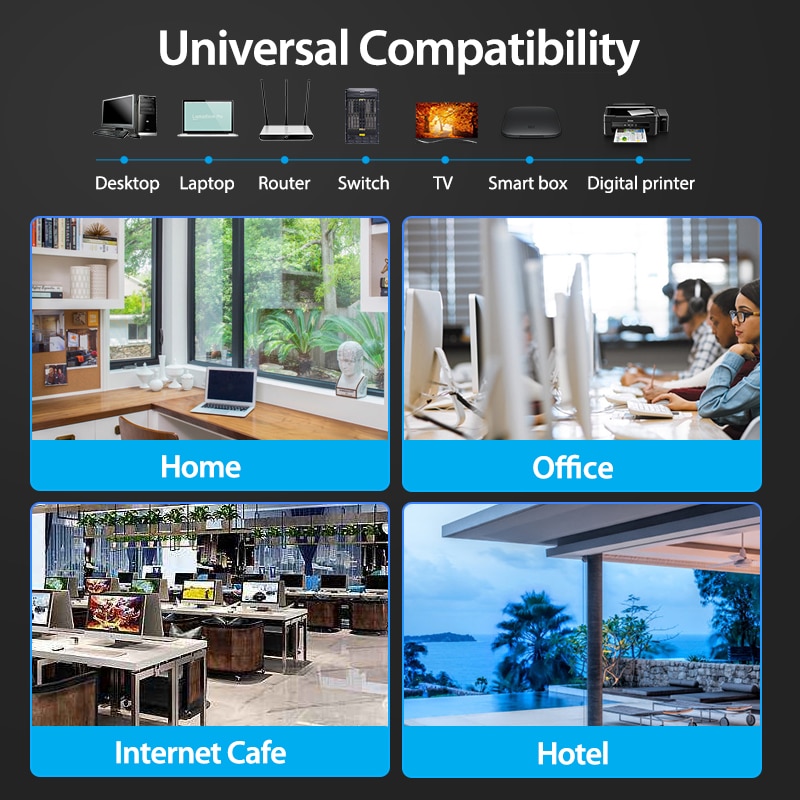 Vention Ethernet Cable Cat6 Lan Cable UTP RJ45 Network Patch Cable 10m 15m For PS PC Internet Modem Router Cat 6 Cable Ethernet Vention Ethernet Cable Cat6 Lan Cable UTP RJ45 Network Patch Cable 10m 15m For PS PC Internet Modem Router Cat 6 Cable Ethernet