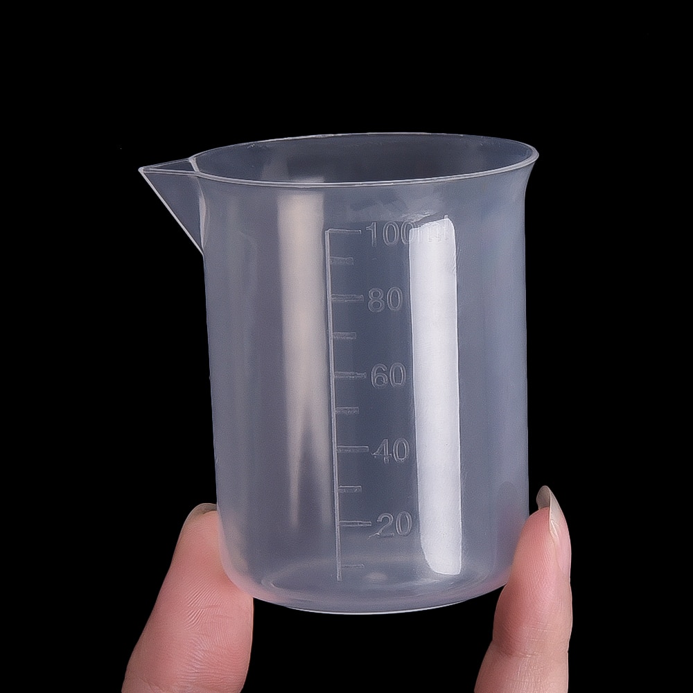 Wholesale 100ml Measuring Cup Transparent Plastic Scale Beaker Cups Lab Chemical Laboratory Container Jugs Kitchen Baking Tool Wholesale 100ml Measuring Cup Transparent Plastic Scale Beaker Cups Lab Chemical Laboratory Container Jugs Kitchen Baking Tool