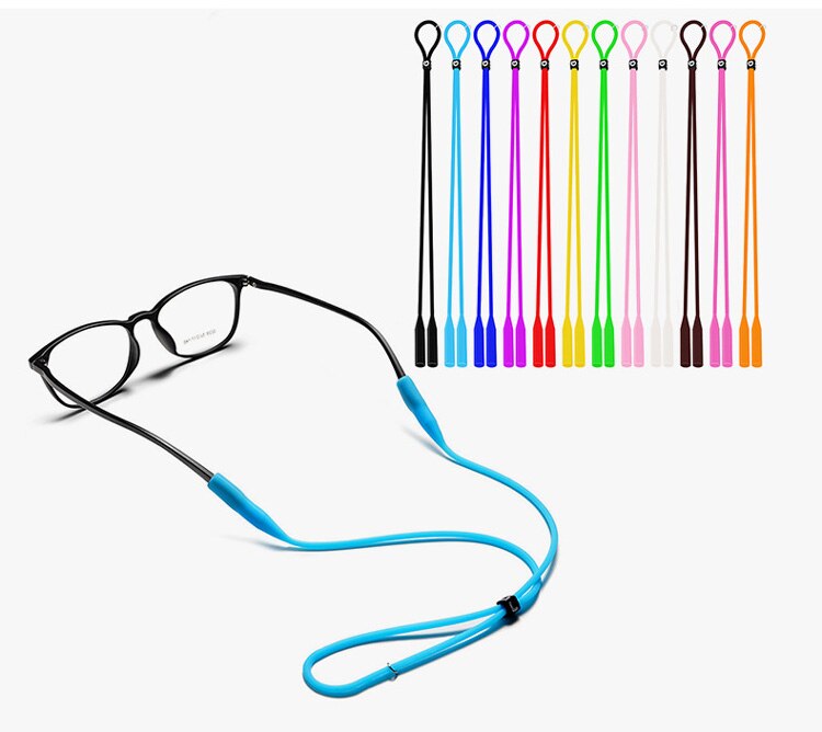 1/3PCS Silicone Glasses Strap Anti-Slip Sports Eyeglasses Sunglasses Rope Neck Cord Eyewear Lanyard Glasses Chain 1/3PCS Silicone Glasses Strap Anti-Slip Sports Eyeglasses Sunglasses Rope Neck Cord Eyewear Lanyard Glasses Chain