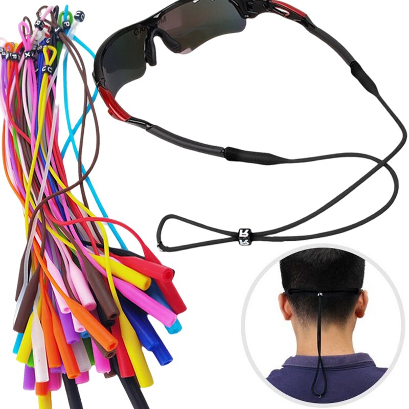 1/3PCS Silicone Glasses Strap Anti-Slip Sports Eyeglasses Sunglasses Rope Neck Cord Eyewear Lanyard Glasses Chain 1/3PCS Silicone Glasses Strap Anti-Slip Sports Eyeglasses Sunglasses Rope Neck Cord Eyewear Lanyard Glasses Chain