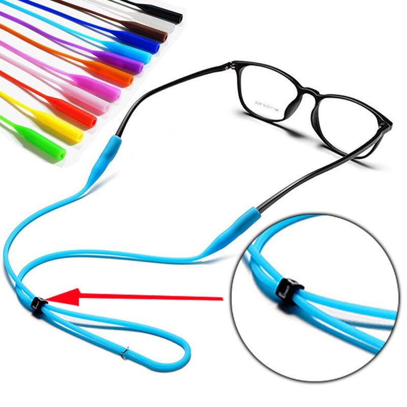 1/3PCS Silicone Glasses Strap Anti-Slip Sports Eyeglasses Sunglasses Rope Neck Cord Eyewear Lanyard Glasses Chain 1/3PCS Silicone Glasses Strap Anti-Slip Sports Eyeglasses Sunglasses Rope Neck Cord Eyewear Lanyard Glasses Chain