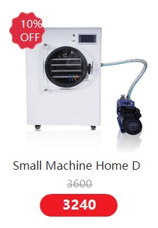 Small Machine Home Dryer Mini Food Vacuum Freeze Drying Machine Home Use Vegetable Freezer Dryer With Pump For Sale
