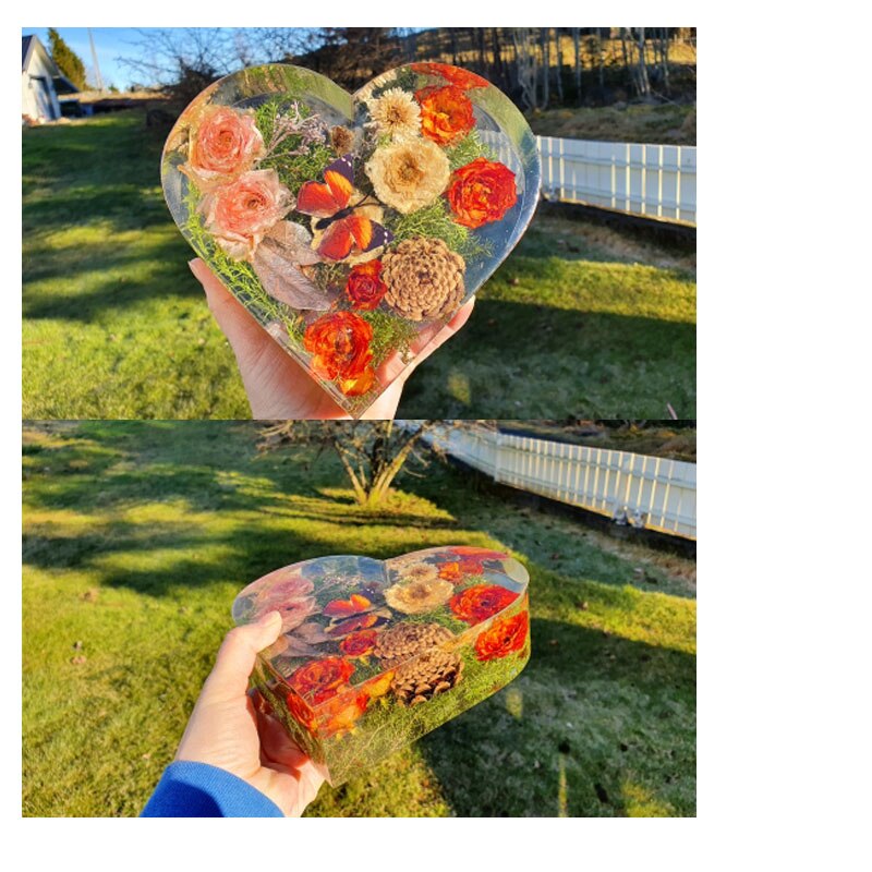 DIY Crystal Silicone Resin Mold Geometry Large Cube Heart Shaped Round Rectangular Mirror Silicone Mold For Resin Casting Making DIY Crystal Silicone Resin Mold Geometry Large Cube Heart Shaped Round Rectangular Mirror Silicone Mold For Resin Casting Making