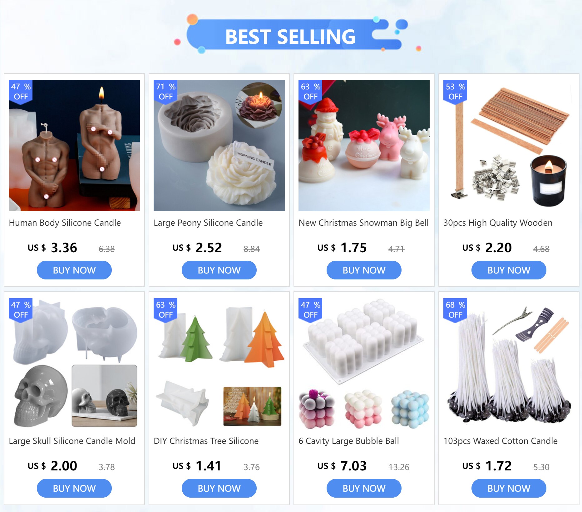 Multi-style Creative Geometric Silicone Candle Mold Wool Ball Love Heart Stripe Gypsum Resin Baking Mould Party Wedding Souvenir