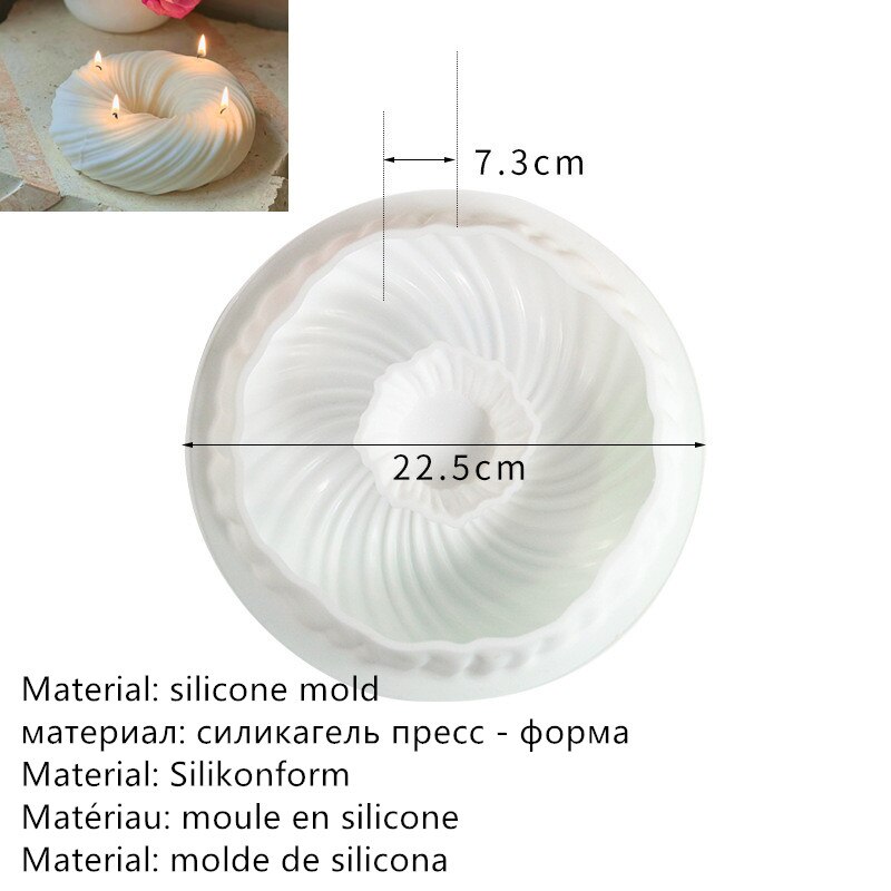 Big Donut shape Silicone Candle Mold Handmade Chocolate Cookie Biscuit Baking Molds Cube Plaster Epoxy Resin Molds Acrylic mold Big Donut shape Silicone Candle Mold Handmade Chocolate Cookie Biscuit Baking Molds Cube Plaster Epoxy Resin Molds Acrylic mold