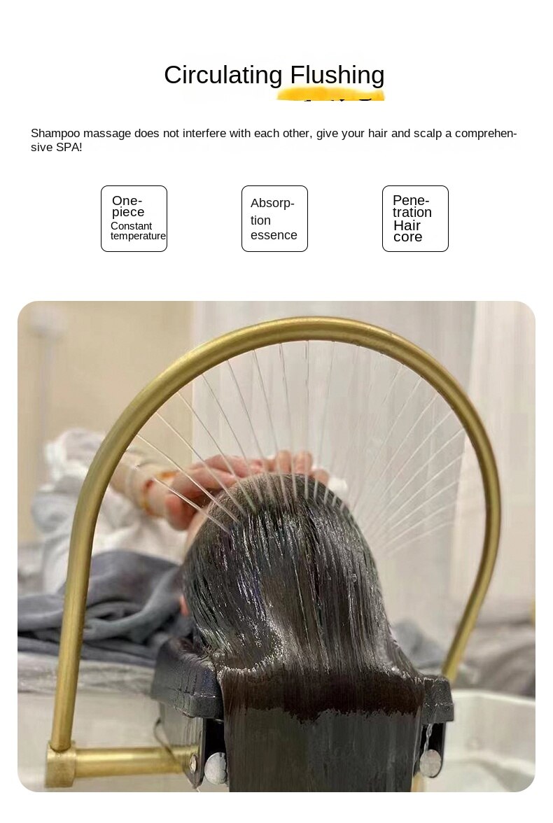 Japanese Head Spa Hair Washing Bed Stylist Massage Shower Head Shampoo Chair Salon Silla Peluqueria Salon Furniture MQ50SC