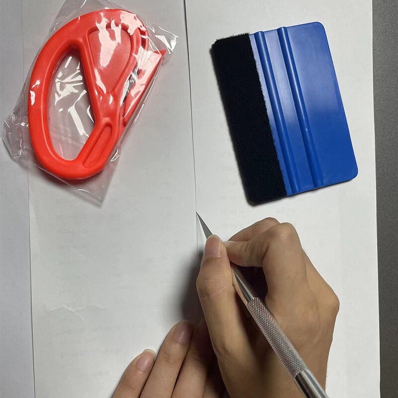 Car Wrapping Tools Kit Vinyl Scraper Cutter Film Squeegee Vinyl Spatulas Plastic Wrap Tool Window Tinting Tools Car Accessories Car Wrapping Tools Kit Vinyl Scraper Cutter Film Squeegee Vinyl Spatulas Plastic Wrap Tool Window Tinting Tools Car Accessories