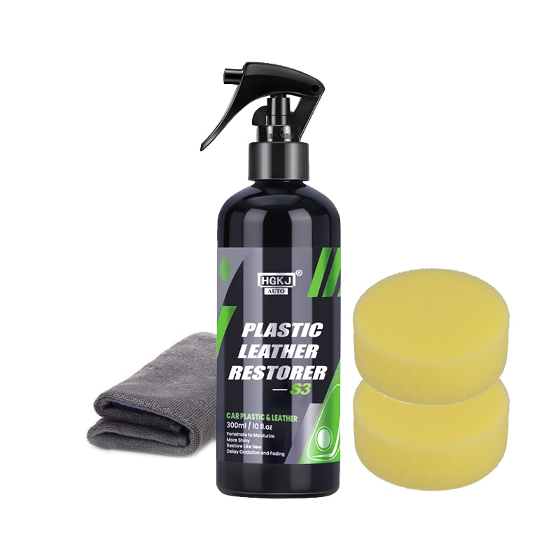 Car Plastic Restorer Polish Leather Cleaner Spray Back To Black Gloss Hgkj S3 50ml Interior Plastic Renovator Car Accessories Car Plastic Restorer Polish Leather Cleaner Spray Back To Black Gloss Hgkj S3 50ml Interior Plastic Renovator Car Accessories
